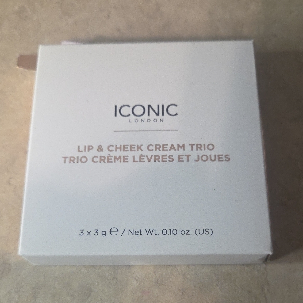 ICONIC London Lip & Cheek Cream Trio 3x3 g. 0.10 oz